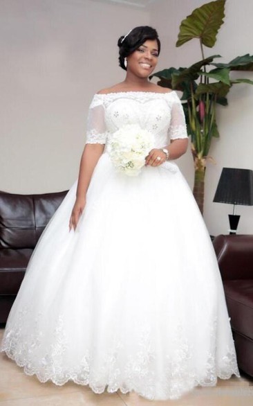 Plus Size Wedding Dresses With Sleeves ...